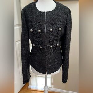 Express Navy Cropped Blazer-WMNS Sz MED